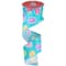 2.5" x 10yd. Blue Easter Egg Spring Wired Craft Ribbon